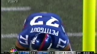 Colts D'Indianapolis vs NY Giants 26 septembre 2006
