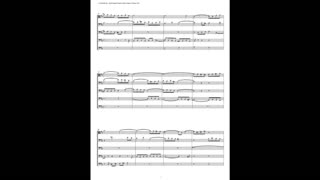 J.S. Bach - Well-Tempered Clavier: Part 2 - Fugue 23 (Trombone Quintet)
