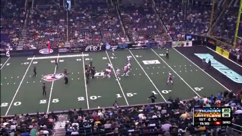 2014 AFL playoffs Rattlers vs Thunder First Round