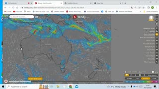 📡 BROOME - DARWIN - then QLD... and Lismore again Your Geoengineered Weather 💦 Today Down Under 🌪