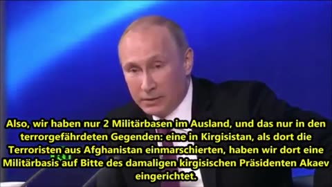 Archiv- BBC-Reporter fragt Putin, warum er den Ukraine-Krieg nicht beendet...