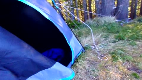 My camp out in high winds 7/3/24: