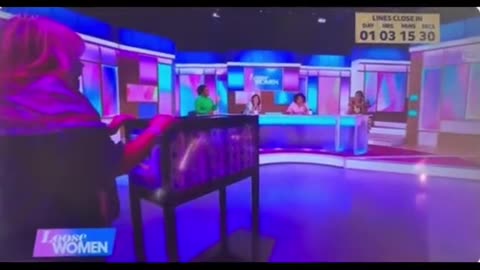 So this happened on Loose Women this morning...