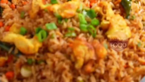 South indian street food style EGG FRIED RICE.