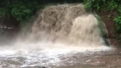 Flora Falls Waterfall