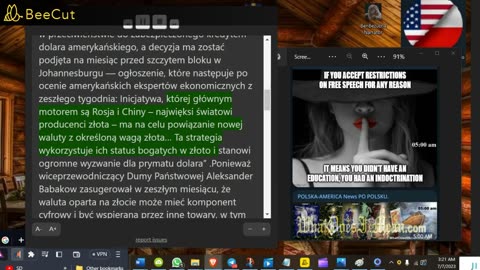 🔴Amerykański ekonomiczny „ Doom Pętla” Spotyka budzącą strach walutę opartą na złocie🔴