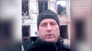 City center 'destroyed', says mayor of Okhtyrka