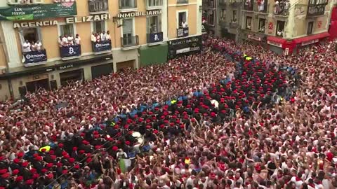 The San Fermin celebrations are back in Pamplona, ​​Spain