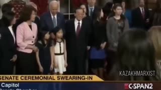 Biden Sniffing Young Women Like Fresh Meat.