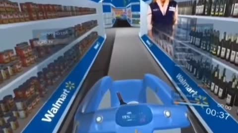 Future Creepy Walmart VR shopping?