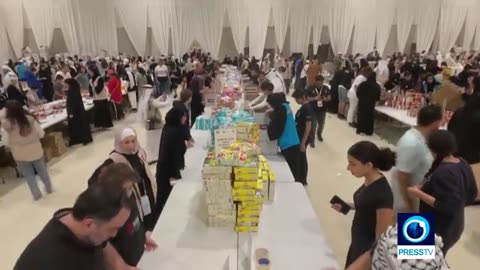 ►▶️ Volunteers gather foodstuffs, hygiene products, and medical supplies in Dubai
