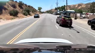 Power of Tesla Self Driving Thrill Ride