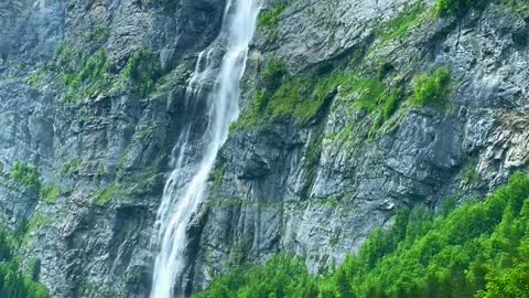 Beautiful Waterfall.. - - - - - -📍Stechelberg🇨🇭