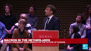 Macron Interrupted “I think we lost something, where is French democracy?