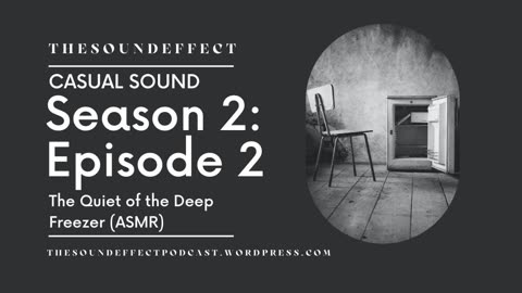 Casual Sound | Season 2: Episode 2 | The Quiet of the Deep Freezer (ASMR)