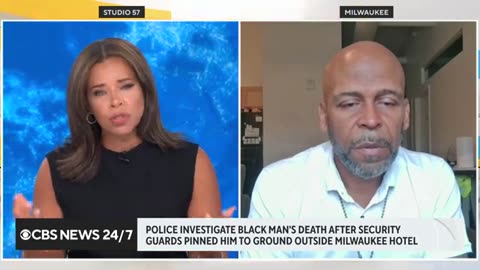 Eyewitness speaks out about death of Black man who was pinned to ground by secur