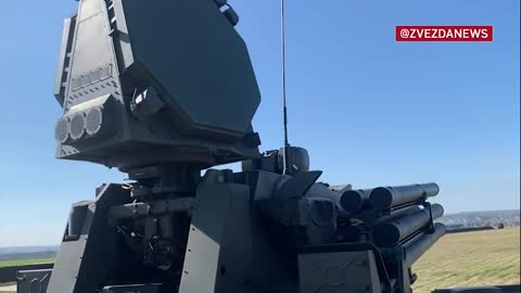 Interception of a Ukrainian Tochka-U by a Russian Pantsir-S1.