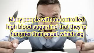 9 Signs your blood sugar is high & Early symptoms