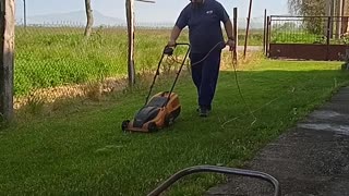 mowing the lawn 2.