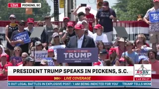 Donald Trump MAGA Rally in Pickens South Carolina