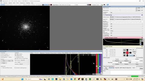 Live Stacking M13 in Hercules