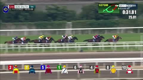 Golden Sixty is beaten! California Spangle holds off the two-time champion in the Hong Kong Mile...!