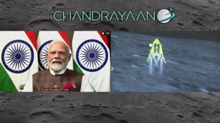 India's Chandrayaan-3 Probe Lands Near Moon's South Pole