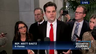 Rep. Gaetz: We're Being 'Threatened' Into Voting for McCarthy