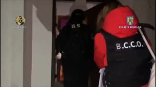 Police Video of Andrew Tate Raid