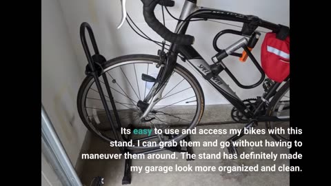 Skim Reviews: 1-3 BIKEHAND Bike Bicycle Floor Type Parking Rack Stand - for Mountain MTB & Road...