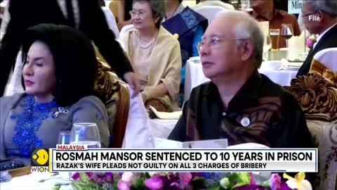 Malaysia's former PM Najib Razak's wife gets 10 years jail for corruption| Latest English News| WION