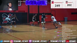 Peewee Reacts I Tried Out For A High School Basketball Team And This Happened...