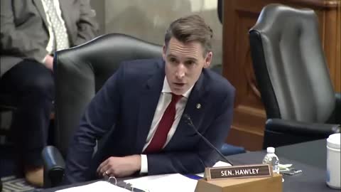 Senator Josh Hawley Questions Biden Nom on Amdin's Proposed WOTUS Revival