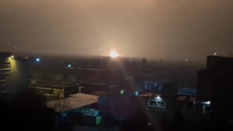 Two large explosion in Luhansk, eastern Ukraine.