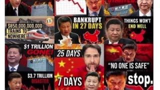 Was it China that is about to collapse or is it the US?