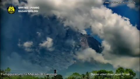 Mount Merapi Eruption