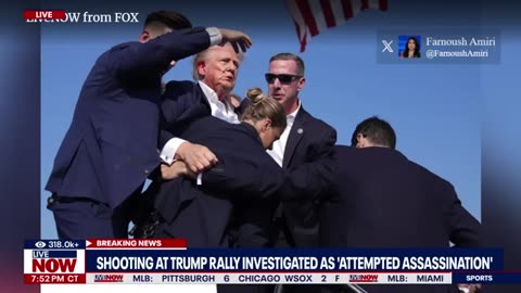 BREAKING: Trump posts he was shot by bullet, pierced his ear | LiveNOW from FOX