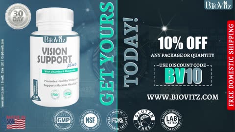 Vision Support Plus | Advanced Vision Support with Vitamins & Minerals