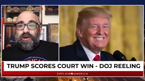Trump Scores Massive Court Victory - DOJ Reeling