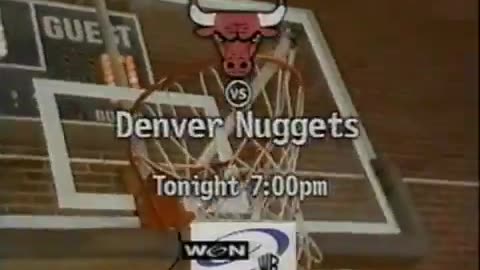 February 29, 2000 - Promo for Bulls - Nuggets Telecast