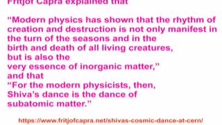 Physicist Fritjof Capra: Hinduism & Quantum Physics