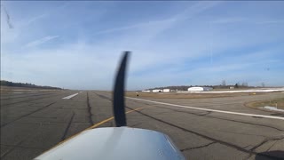 KJHW RWY 25 Landing 12-11-20