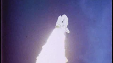 First Space Shuttle Launch