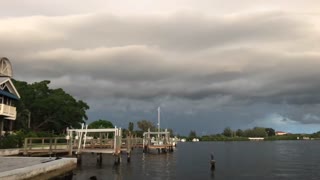 crazy lightning storm time lapse in florida!
