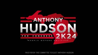 ANTHONY HUDSON FOR CONGRESS AD