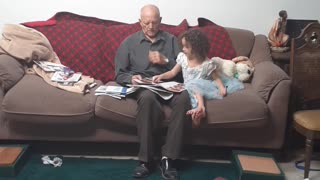 Emy and Grandpa
