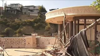 Hollywood Hills mansion Destroyed