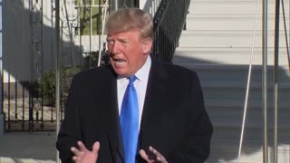 Trump says impeachment is a hoax