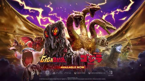 GigaBash x Godzilla - Official Nemesis 2 Kaiju Pack DLC Launch Trailer