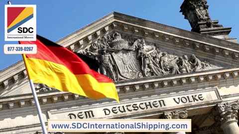 Moving to Germany with SDC International Shipping